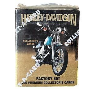 Harley Davidson 1992 New Sealed Card Set Serie 2 100 Collector Cards Motorcycle